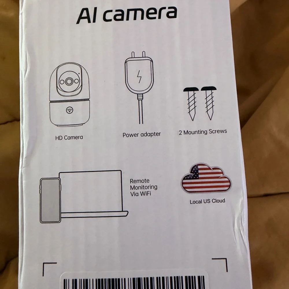 AI Camera White and Black